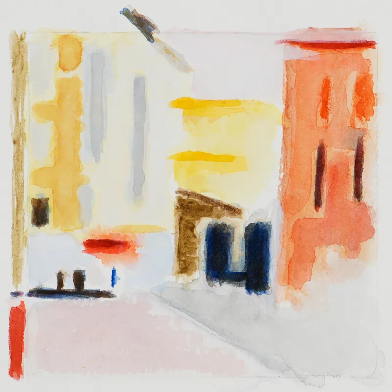 Modena, watercolor, 2011