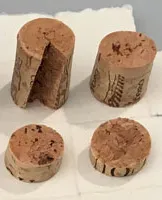 detail cork chess pieces