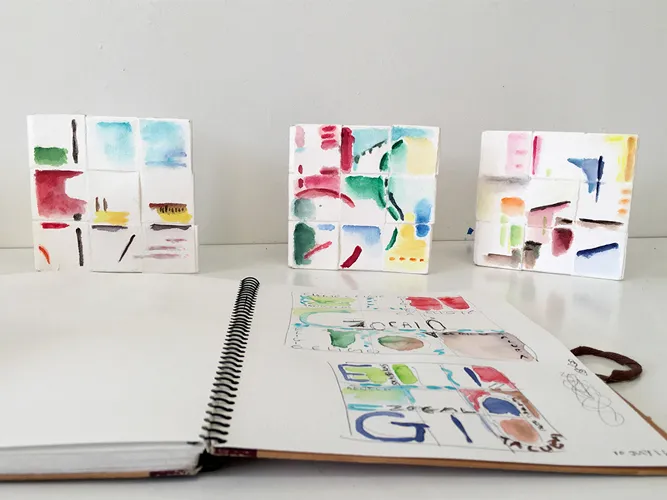Travel series in progress