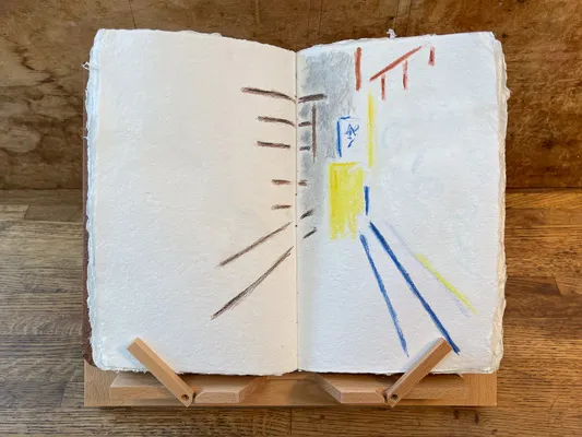 Arcos y Esquinas: Espacio Sevilla, watercolor, 2023