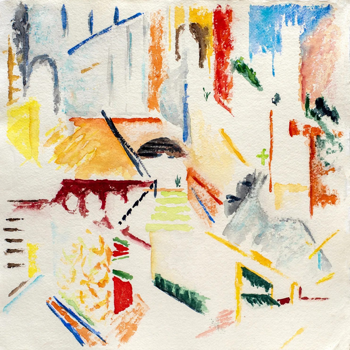 watercolor: Sevilla 1, watercolor, 2024