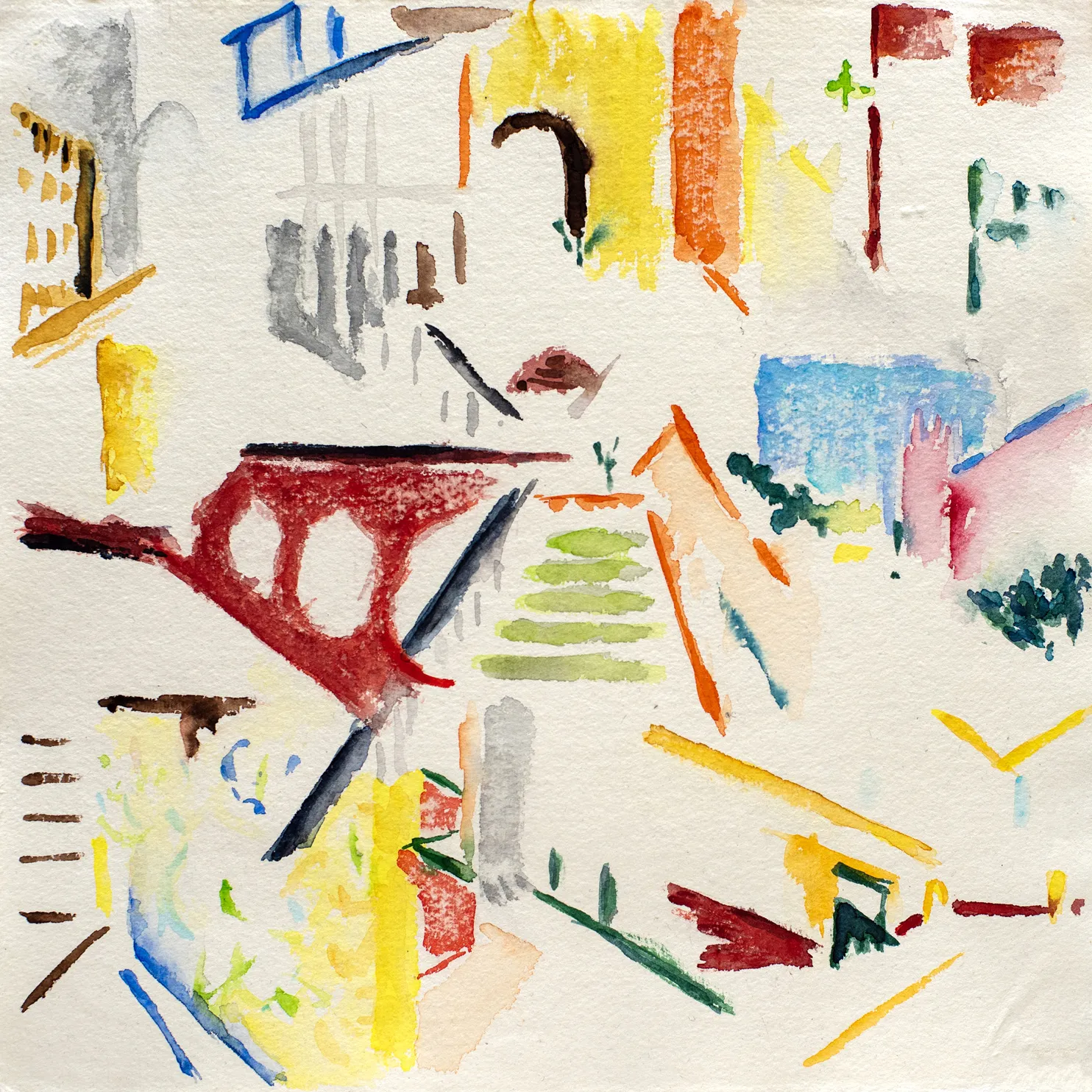 watercolor: Sevilla 2, watercolor, 2024